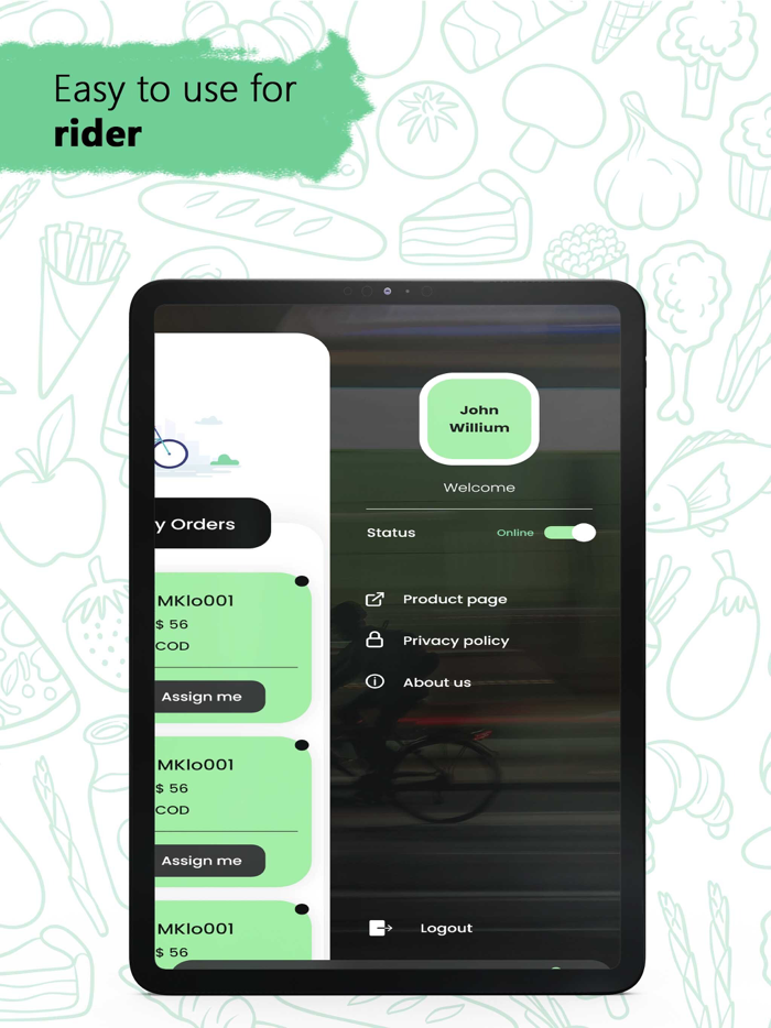 Enatega Mulitvendor Rider