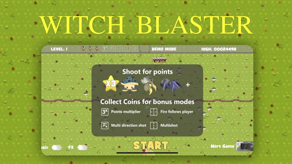 #1. Witch Blaster (iOS) 由: christopher fitzsimons