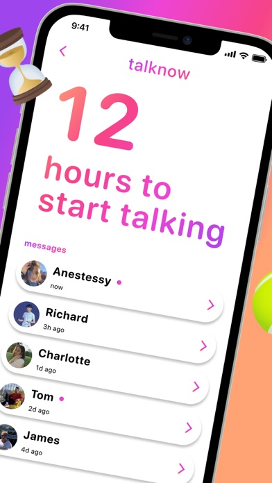 TalkNow: audio dating Screenshot