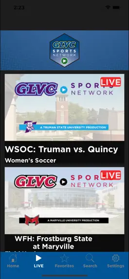 Game screenshot Grand Valley Sports Network apk