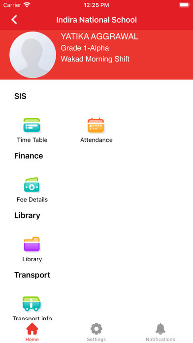Indira National School Screenshot