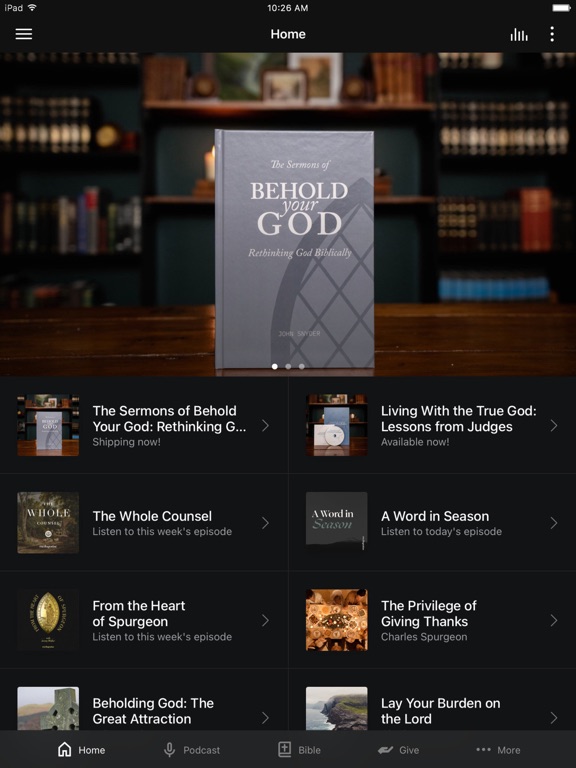 Media Gratiae iPad screenshot 1 - Education app