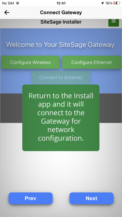 SiteSage Install Screenshot