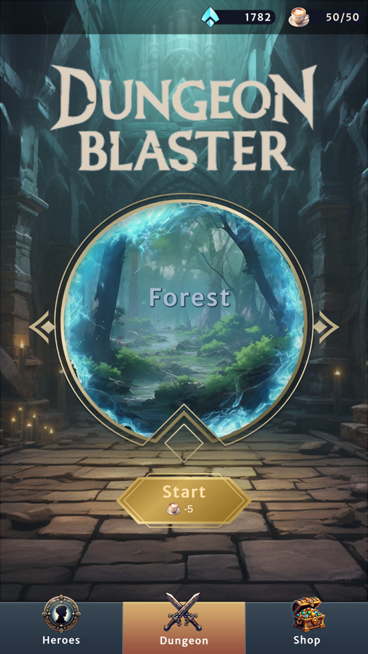#1. Dungeon Blaster (iOS) 由: Funmun Games