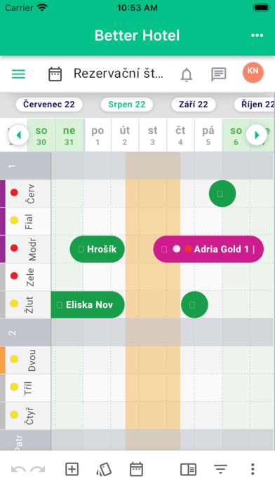Better Hotel - PMS Screenshot