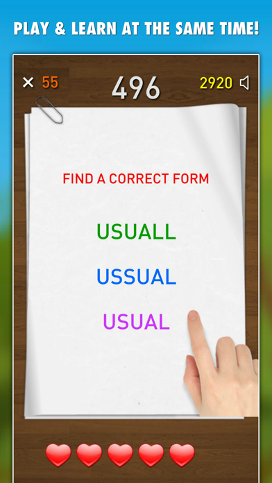 Screenshot #2 pour Spelling Test - Learn To Spell