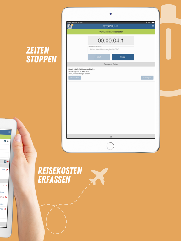 Screenshot #6 pour PACS Zeiten & Reisekosten