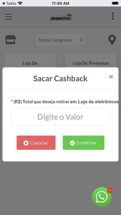 Smartbis - Sistema Fidelidade Screenshot