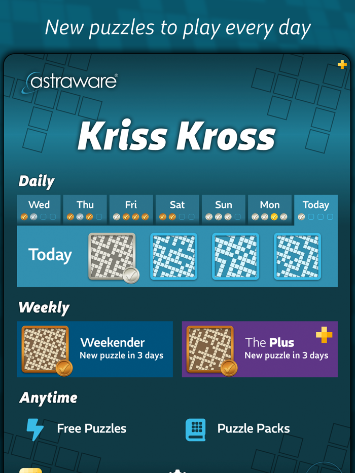 Astraware Kriss Kross