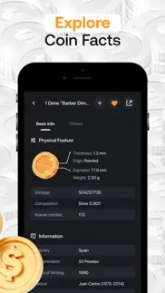 coin identifier: snap & scan iphone screenshot 4