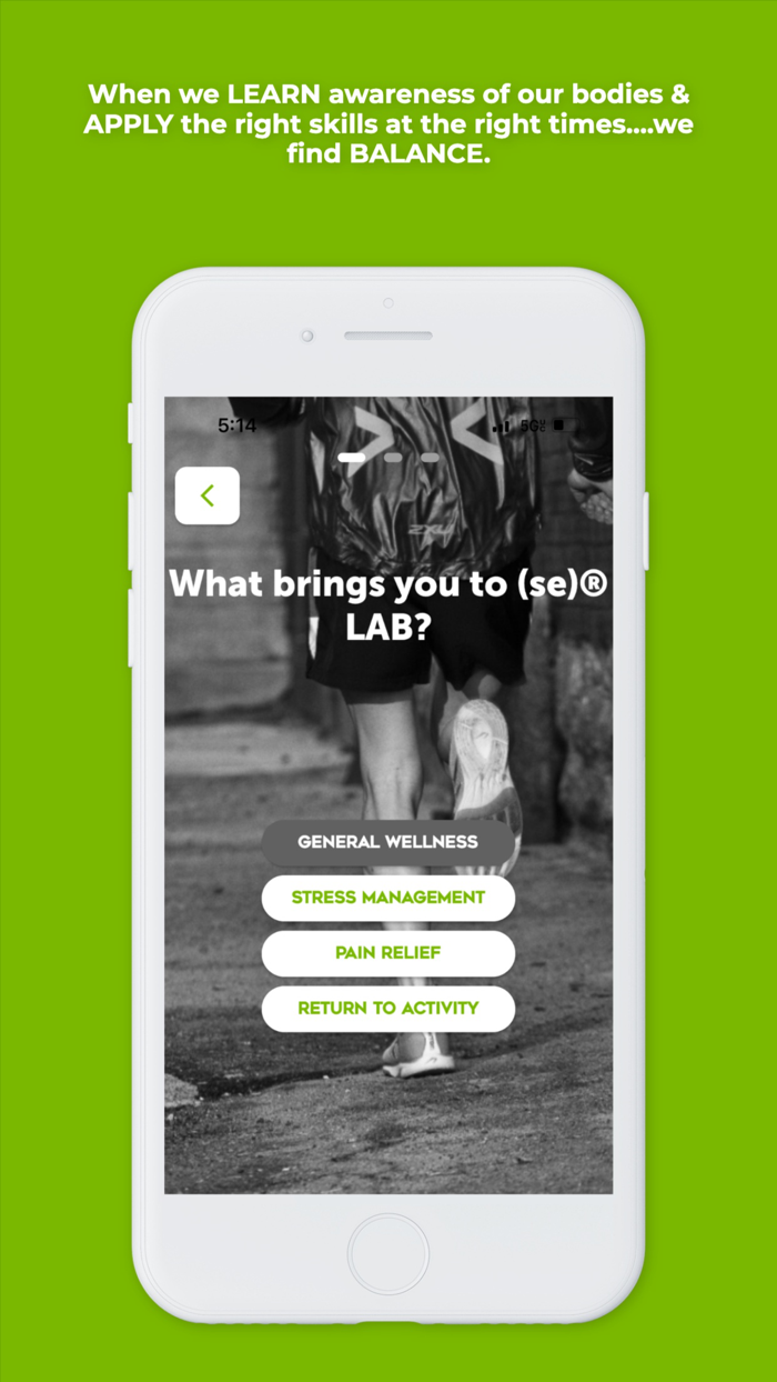 se LAB Balance and Recovery