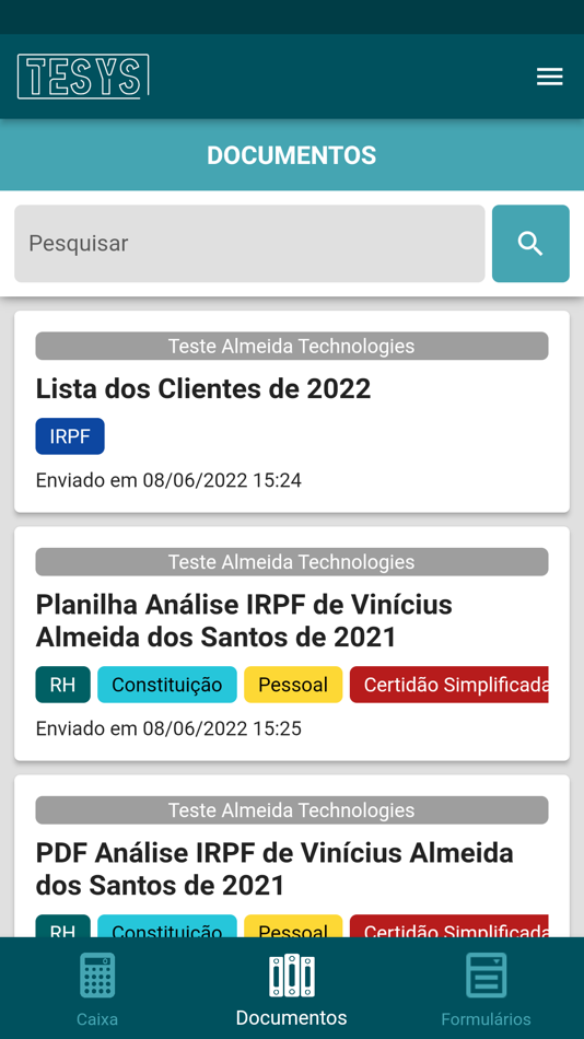 #3. Tesys (iOS) 由: Almeida Technologies
