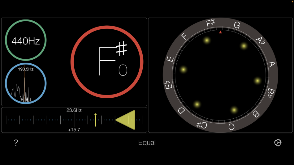 #7. Touch Tuner (iOS) 来自: Kawai Musical Instruments Manufacturing Co., Ltd.