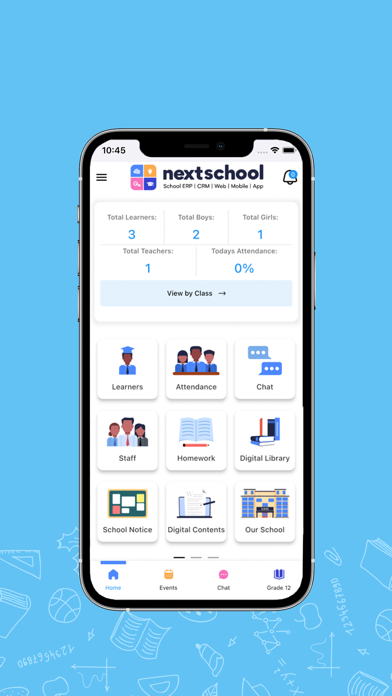 NextSchool - Digital Platform Screenshot