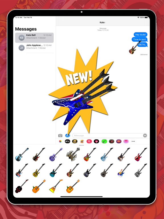 Screenshot #5 pour Custom Guitars 1 Stickers