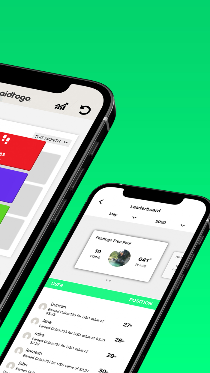 Paidtogo - Walk Run and Earn