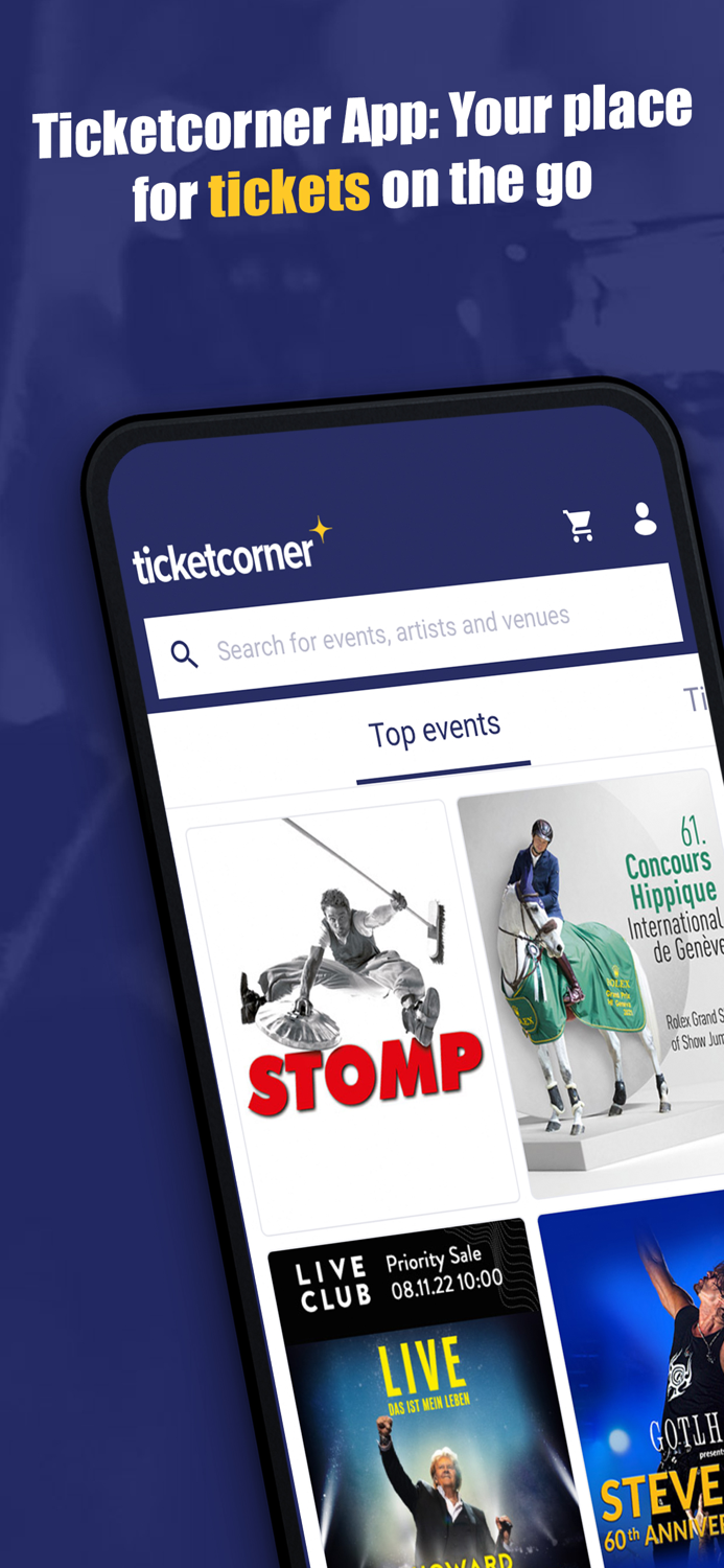 Ticketcorner - Event Tickets