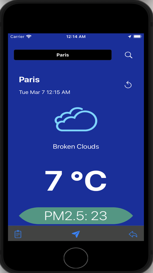 #9. Weather Temp PM2.5 Map (iOS) 来自: Mudarmeen Munlin