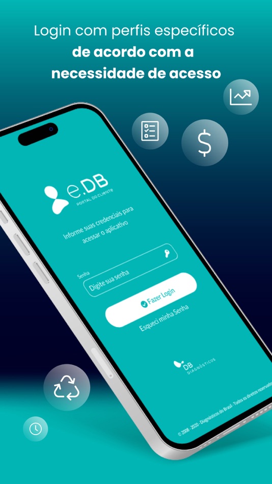 #3. e-DB (iOS) Podle: DB Diagnósticos do Brasil