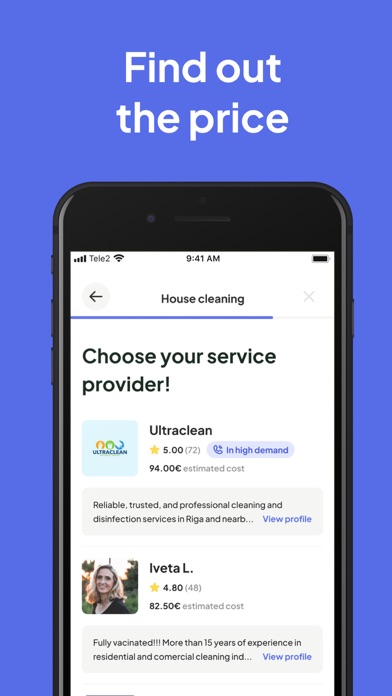 HoomTask: Quality Services Screenshot