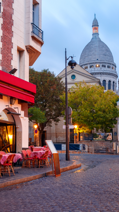 Paris Backgrounds app screenshot
