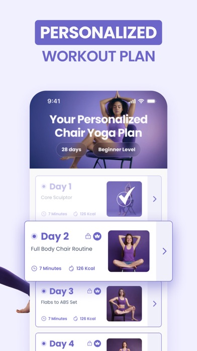 Somatic Chair Yoga at Home Screenshot