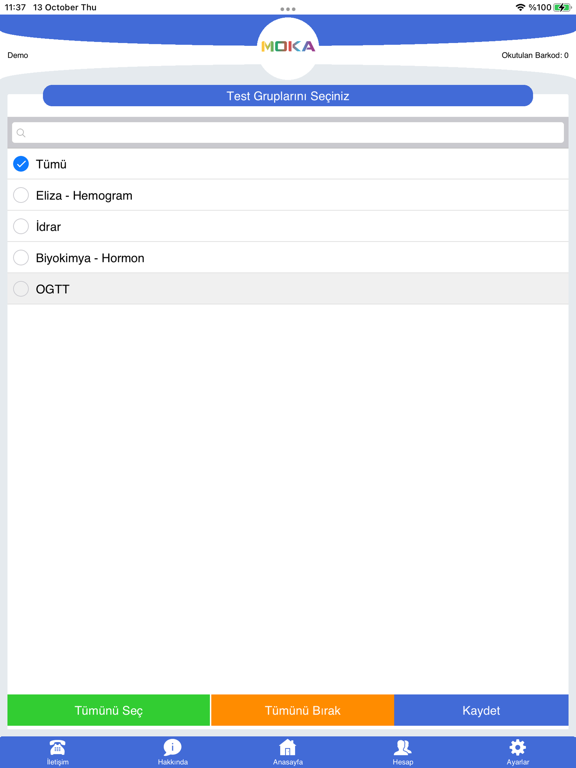 Ventura Moka iPad screenshot 5 - Medical app