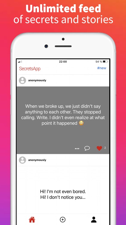 SecretsApp - anonymous stories screenshot-4