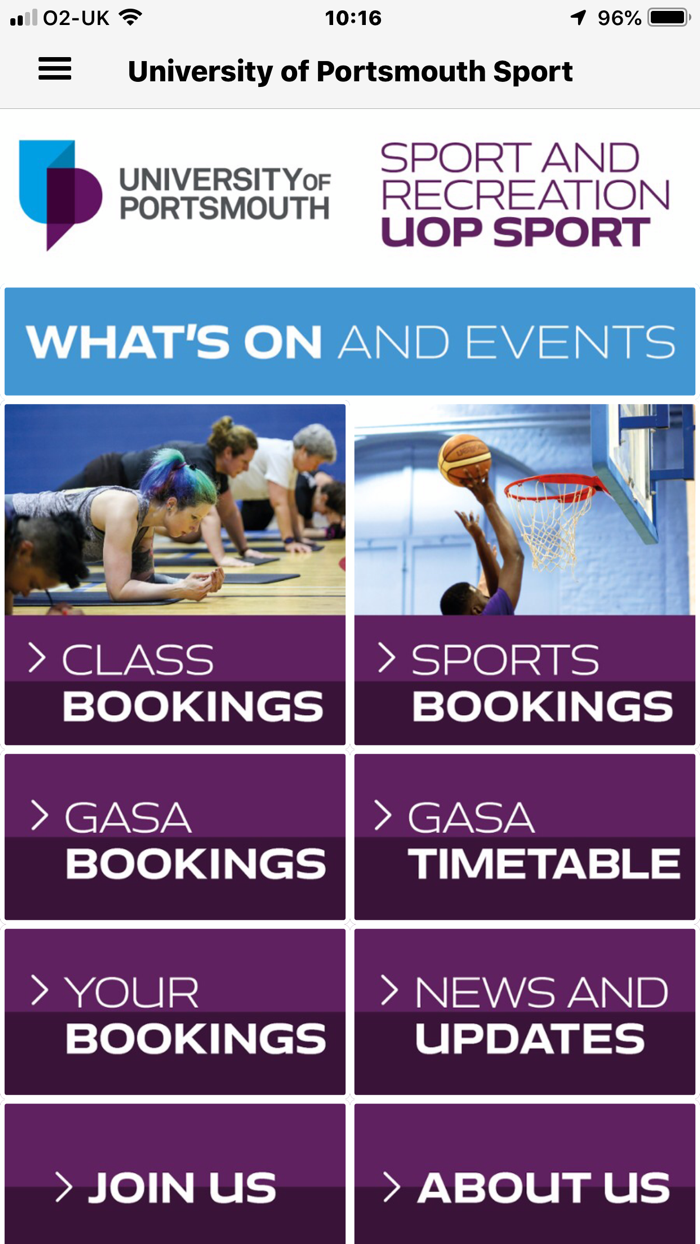 University of Portsmouth Sport