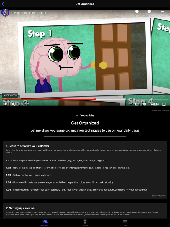 Screenshot #5 pour My ADHD