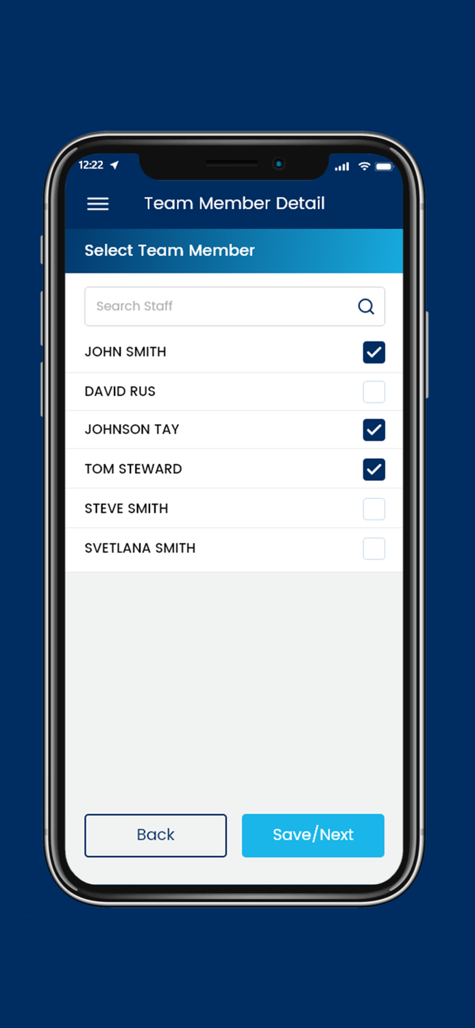Infront Container Crew App