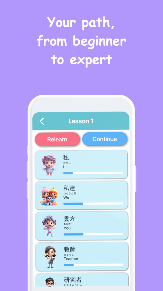 #3. OhayHe: Learn Japanese (iOS) Podle: Dat Do