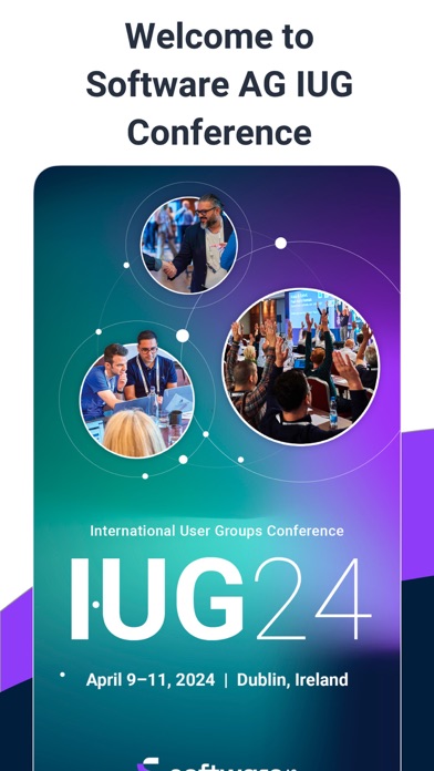 Software AG IUG Conference Screenshot