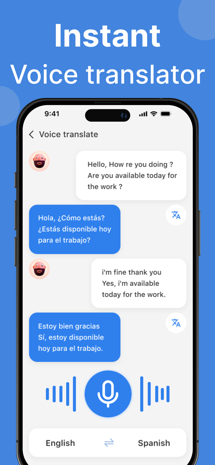 Translator - Voice  Camera