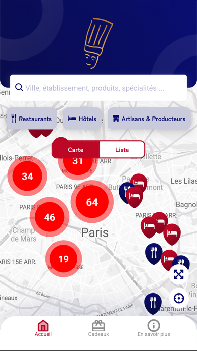 Tables et Auberges de France Screenshot