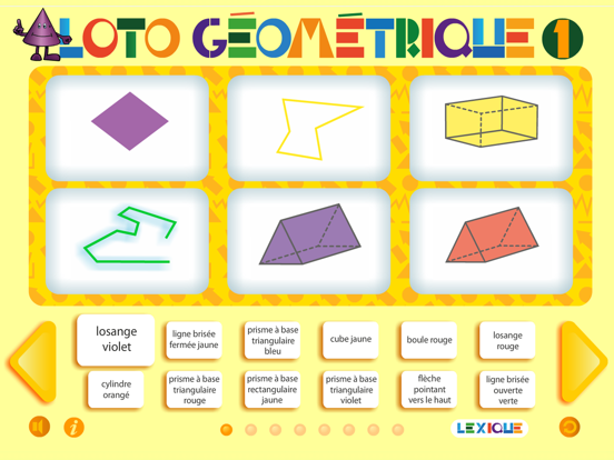 Screenshot #5 pour Loto géometrique 1
