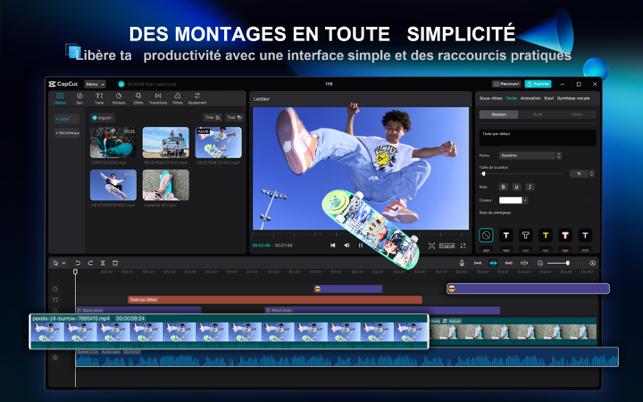 ‎CapCut - Montage video & photo Capture d'écran