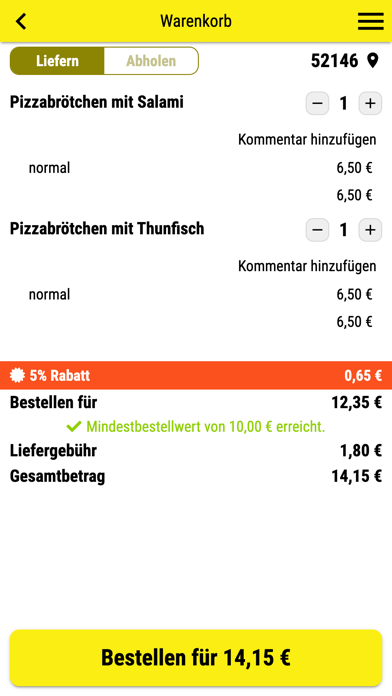 Berlin Grill & Pizza Screenshot