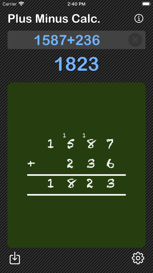 #2. Plus Minus Calculator (iOS) By: Heng Jia Liang