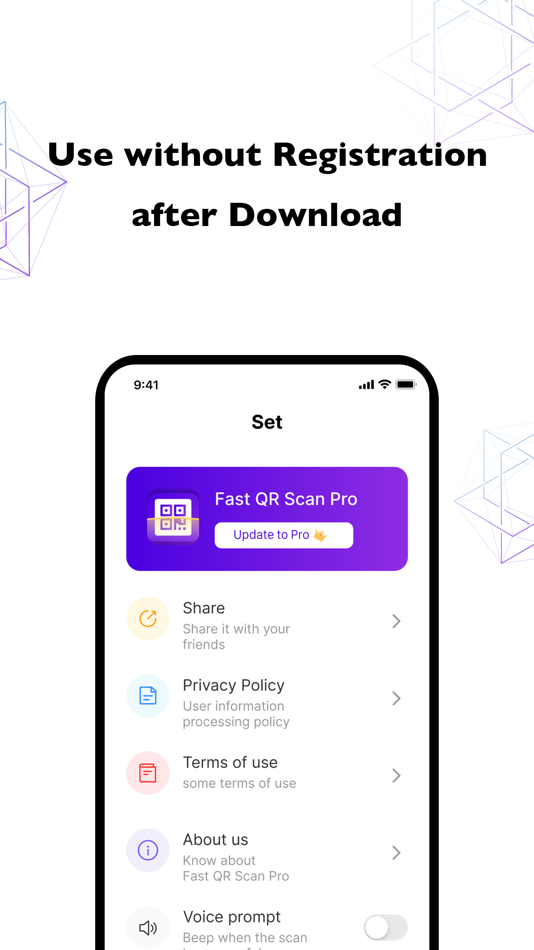 #4. Fast QR Scan Pro (iOS) 由: Xian YuanChuangYouPin Network Tech Limited