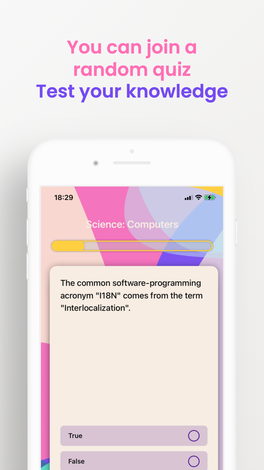 #3. Quiz Show -Create your quizzes (iOS) Podle: Suleyman Celikel