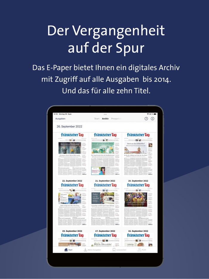Fränkischer Tag E-Paper