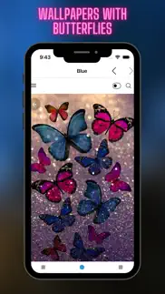 wallpapers with butterflies iphone screenshot 1
