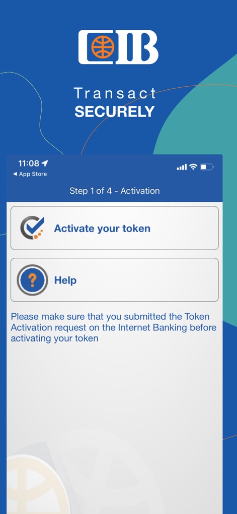 CIB OTP Token - Finance App | MWM