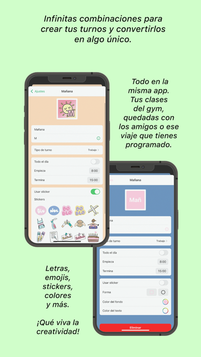 Turnario - Turnos de trabajo Screenshot