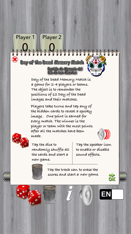 Day of the Dead Memory Match