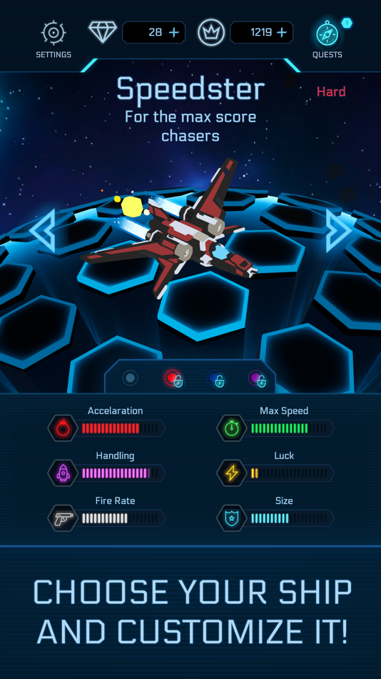 #2. Galaxy Swirl: Action Runner (iOS) Podle: Ricardo Mendonca