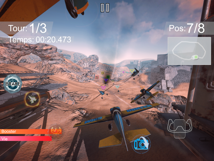 Airplane Race Sky Warriors