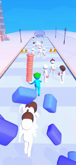 Game screenshot Donut Run 3D apk