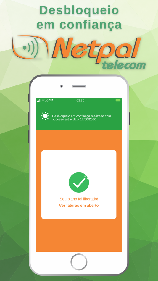 #2. NETPAL TELECOM (iOS) Podle: HubSoft